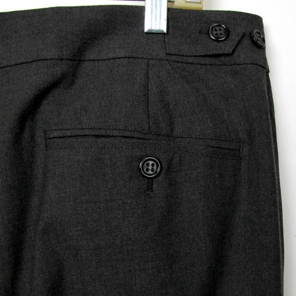 Liz Claiborne Audra Womens Pants Size 16 Grey Bootcut Career Stretch - Picture 5 of 8
